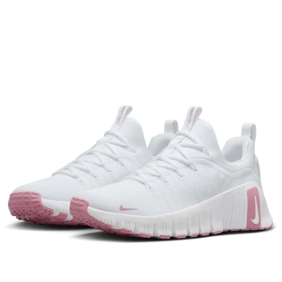 Nike Free Metcon 6 White Elemental Pink (Women’s). SIZE 7.5 - FJ7126-106 - Picture 1 of 8